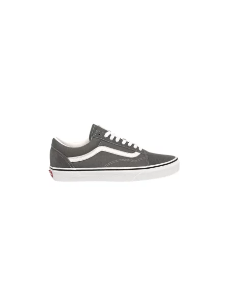 Sneakersy Vans Old Skool skórzane szare