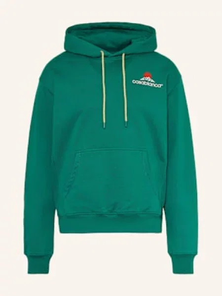 Casablanca Bluza Z Kapturem gruen zielona