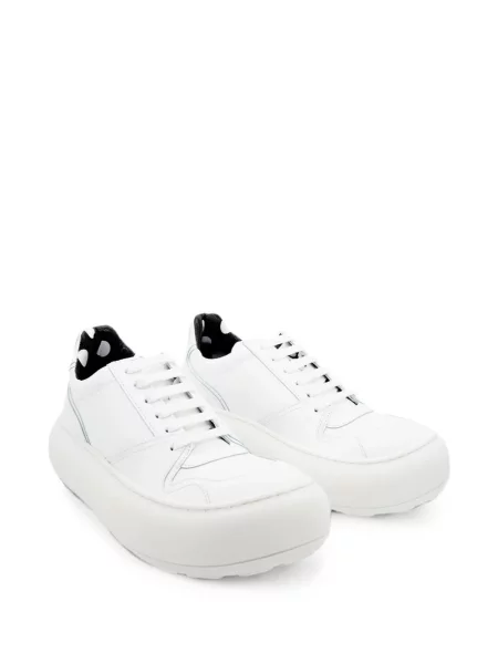 Sneakerși Moschino alb