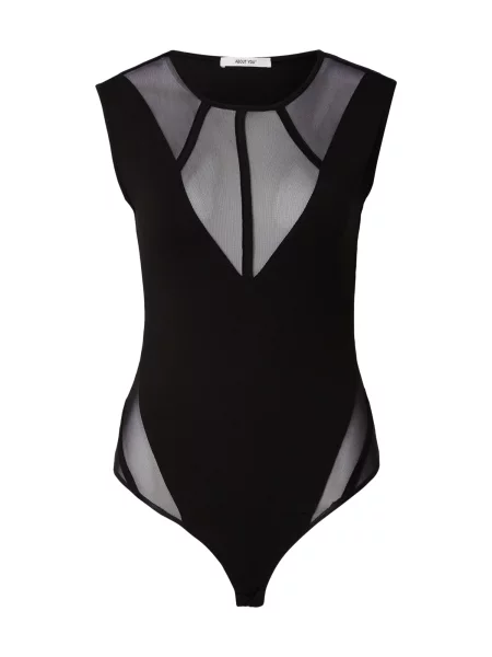 ABOUT YOU Tricou body Jeromina' negru