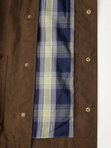 A.P.C. rövid dzseki férfi Blouson Gabriel barna