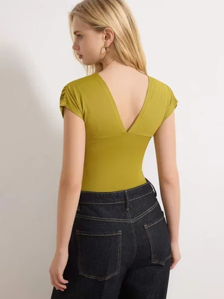 Trendyol Košeľové body kiwi