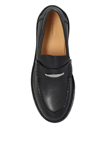 Pantofi loafer Marant din piele negru