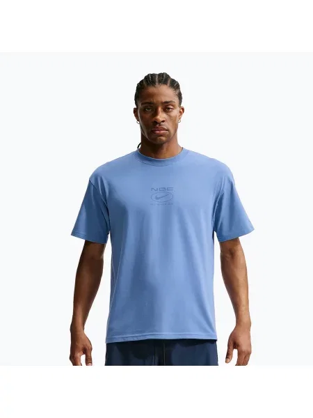 Tricou de antrenament bărbați Nike N.A.C. indigo storm