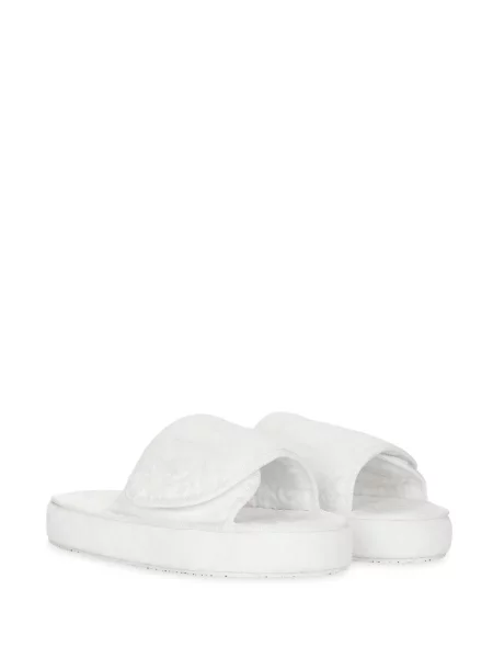 Dirželis kambarinės šlepetės Dolce & Gabbana balta