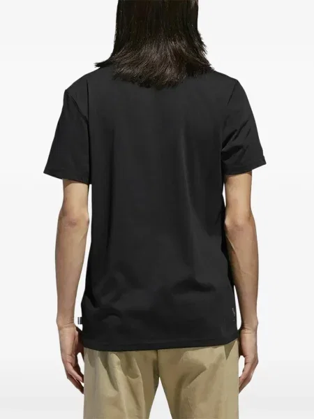 Pruhované krajkové pruhované tričko Adidas s vázáním šedé