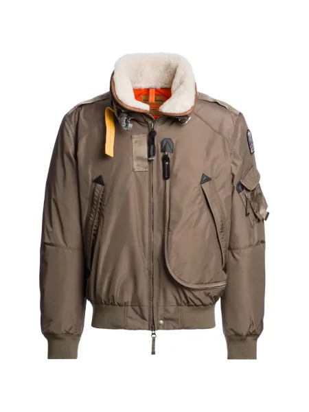 Geacă cu puf Parajumpers din piele de oaie