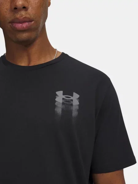 Tricou Under Armour cu autograf negru