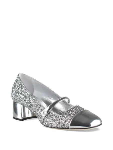 Dirželis bateliai Jimmy Choo su blizgučiais