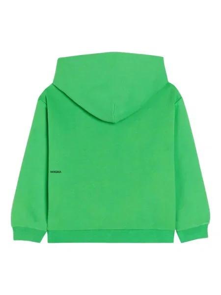 Bluza z kapturem dziecięca Pangaia zielona