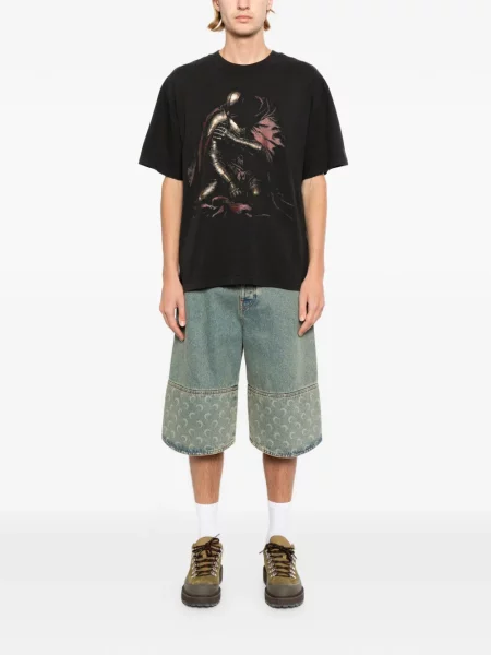 Tricou Melt cu imagine negru