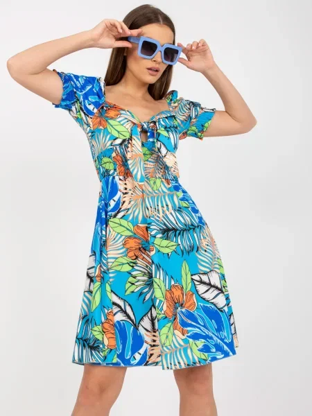 Rochie Fashionhunters de costum albastru