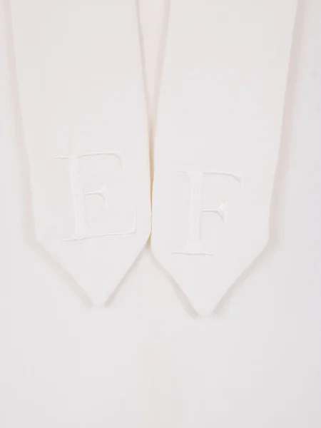 Bluză Elisabetta Franchi cu broderie alb