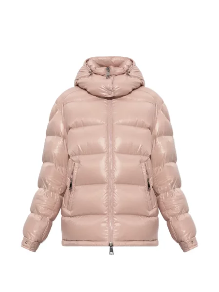 Geacă cu puf Moncler Maire cu glugă roz