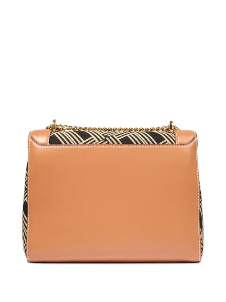 Geanta crossbody Lancel cu imprimeu geometric negru
