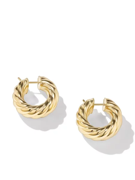 Auskarai David Yurman geltona