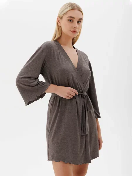 Халат Leinle коричневий