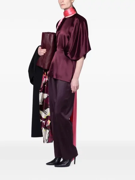 Top Roksanda drapat violet
