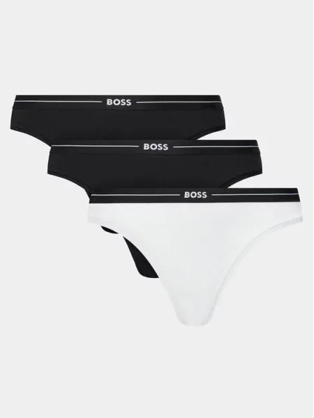 Boss Sada 3 kusů klasických kalhotek 3P Brief bílá