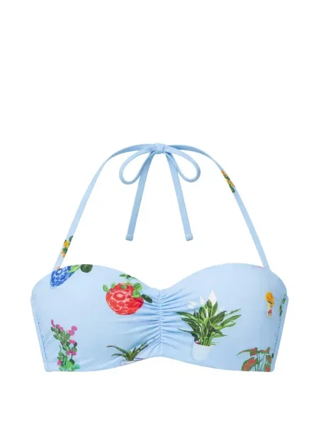 Сутиен bandeau Seafolly синьо