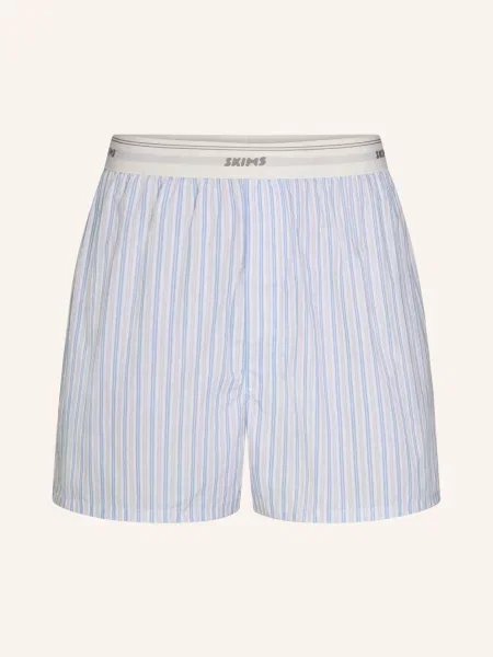 Skims Bokserki Tkane Cotton Poplin grau