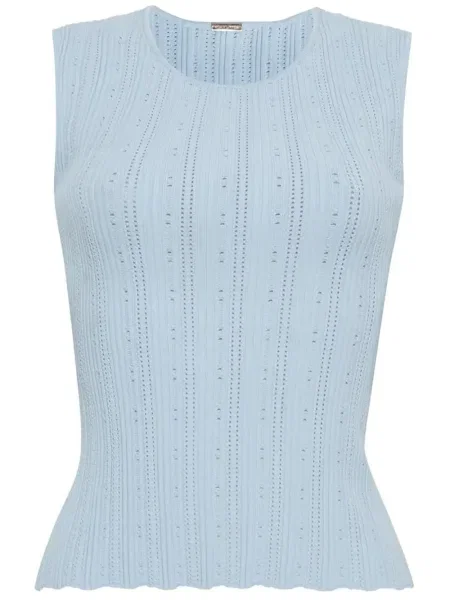 Top Adam Lippes albastru