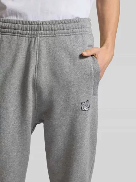 Spodnie dresowe z czystej bawełny Maison Kitsune
