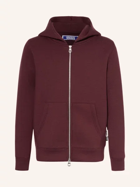 Jack&Jones Mikina tmavě červená