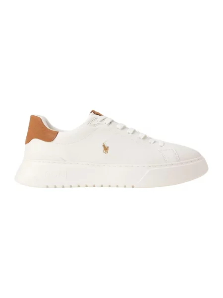 Polo Ralph Lauren Sneakersy RLite Court Tumbled biały