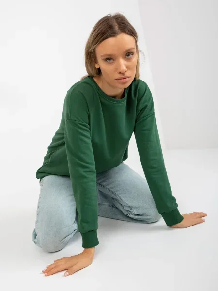 Hanorac Fashionhunters verde