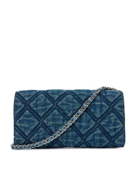 TOMMY HILFIGER Denarnica moder denim modra