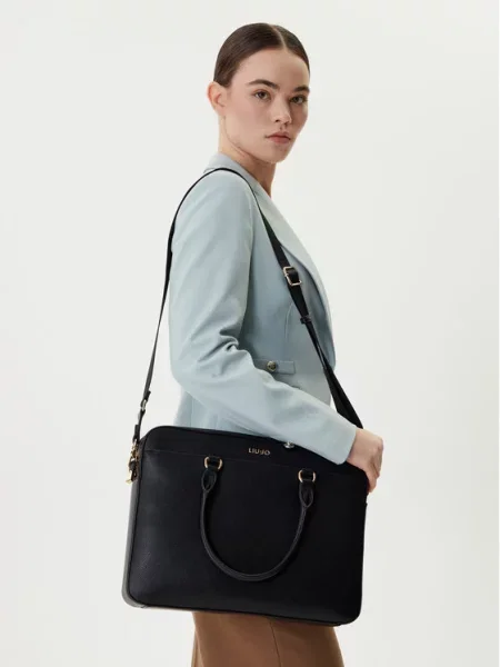 Torba na laptopa Liu Jo czarna