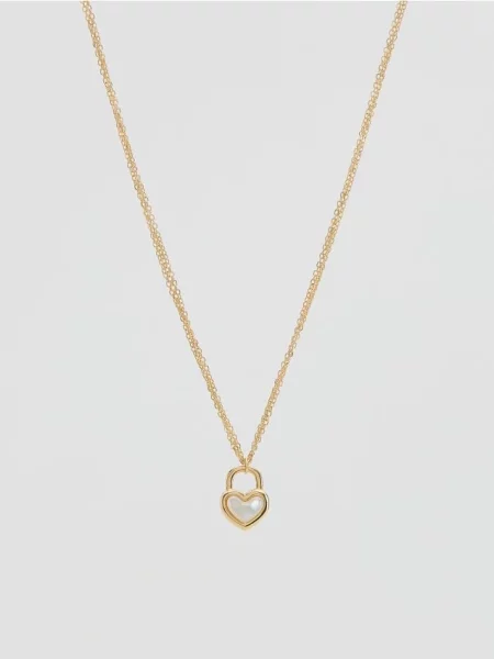 Ожерелье Reserved белое