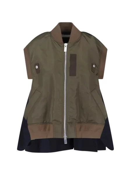 Kamizelka Sacai niebieska