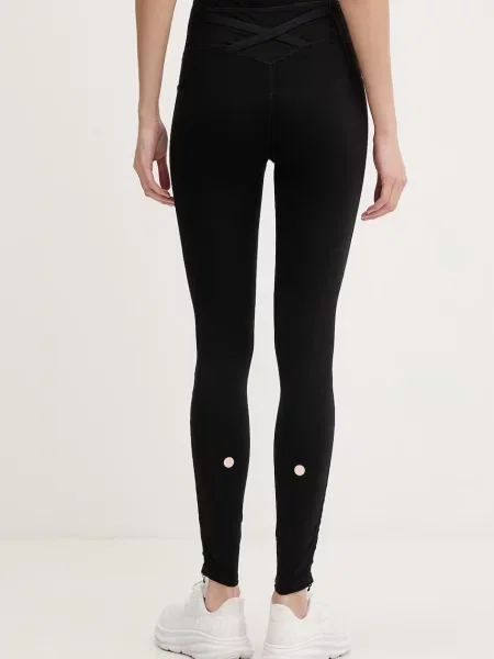 Legginsy do biegania ASICS Nagino Run Adjustable Tight performance black czarne