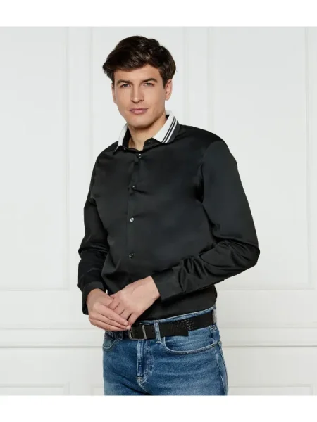 Armani Exchange Cămașă negru
