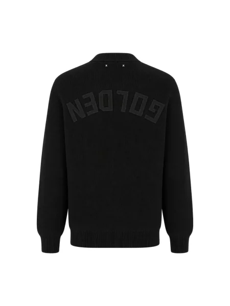 Sweter Golden Goose ze sznurkiem czarny