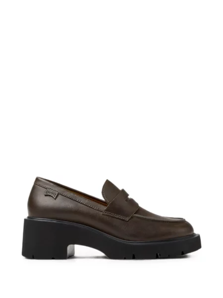 Pantofi loafer Camper chunky verde