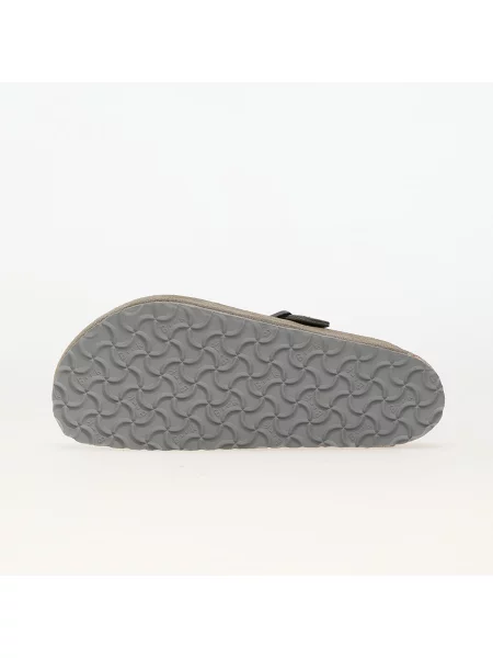 Sneakersy Birkenstock zamszowe z kamieniami szare
