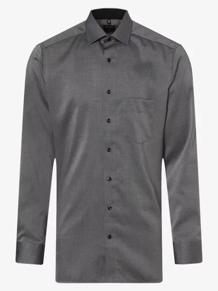 OLYMP Cămașă închis gri