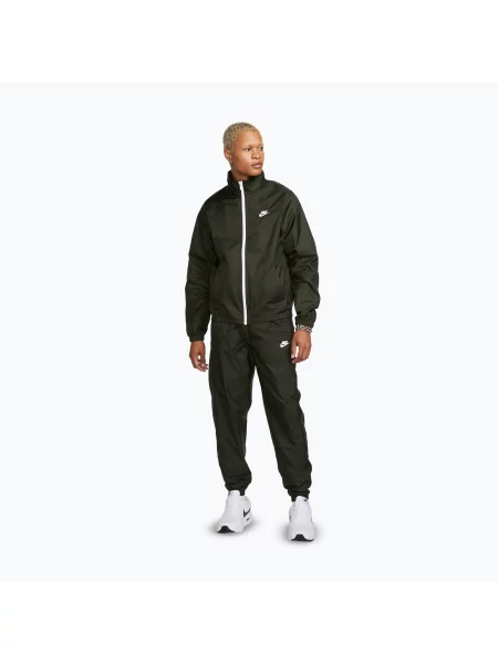 Trening pentru bărbați Nike Sportswear Club Lined Woven sequoia/white alb