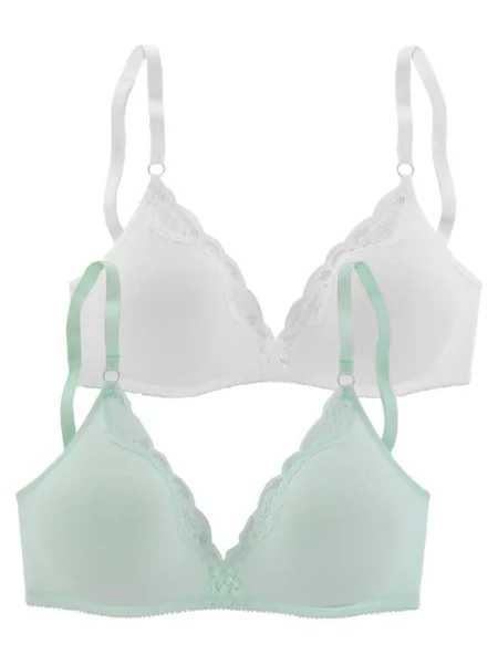 PETITE FLEUR Sutien mentă verde