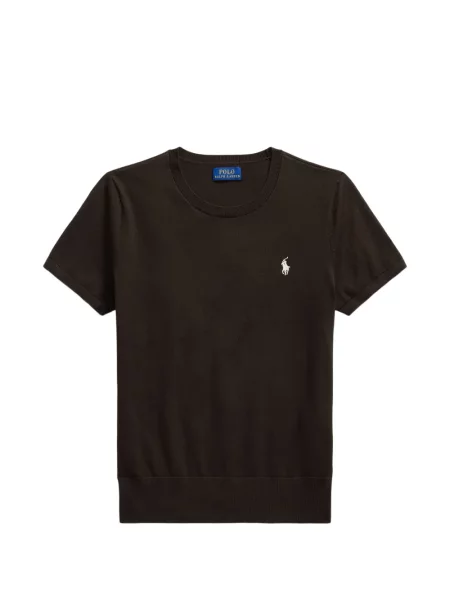 Μικρός polo Polo Ralph Lauren με κέντημα καφέ