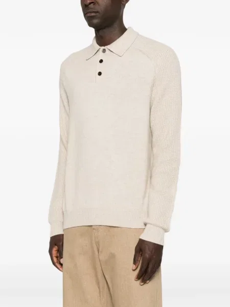 Tricou polo Bompard din cașmir