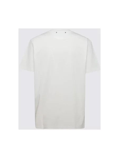 Koszulka Golden Goose z kryształkami biała