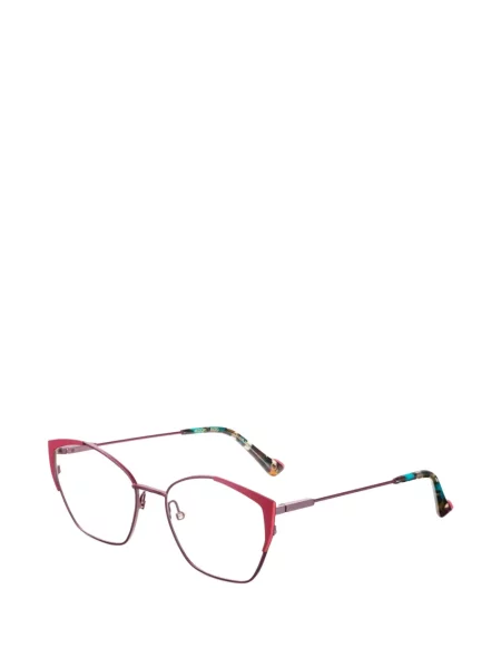 Ochelari de soare Etnia Barcelona cu imprimeu geometric roșu