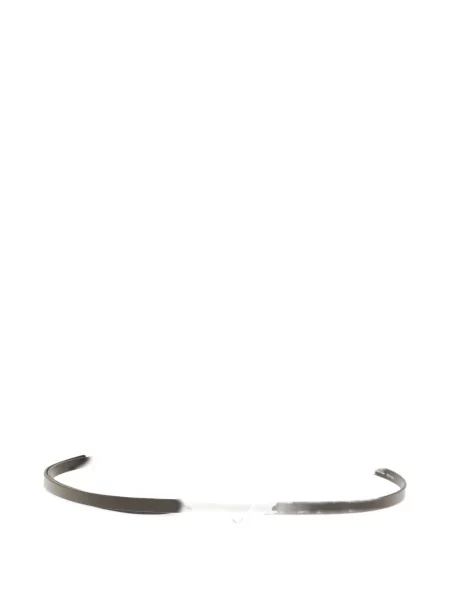 Curea The Row din piele maro