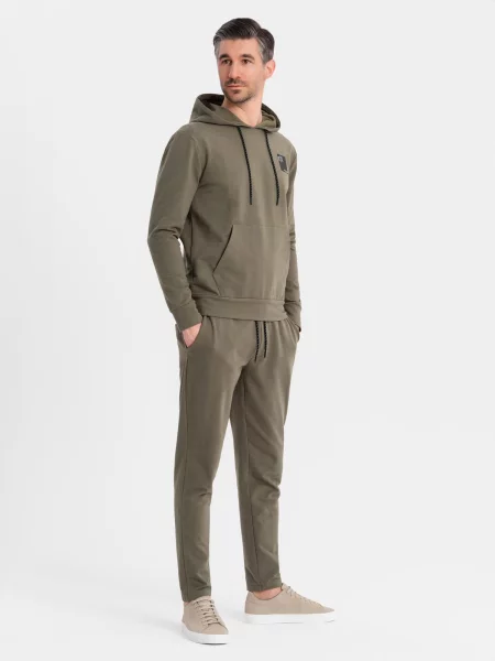 Pantaloni Ombre kaki