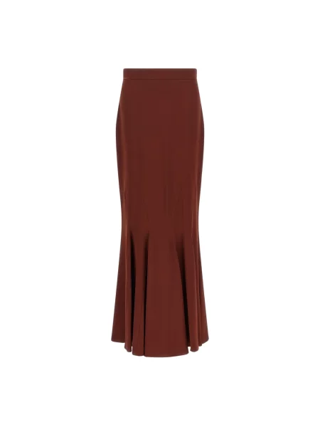Spódnica maxi Max Mara brązowa