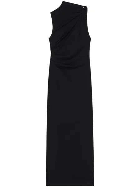 Rochie Courreges drapată de costum negru